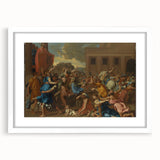 The Abduction of the Sabine Women: Baroque Historical Wall Art
