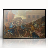 The Abduction of the Sabine Women: Baroque Historical Wall Art