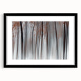 Misty Forest Blur – Dynamic Abstract Autumn Motion Wall Art