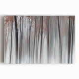 Misty Forest Blur – Dynamic Abstract Autumn Motion Wall Art