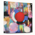 Colorful Bedroom Wall Art – Abstract Framed Canvas Print