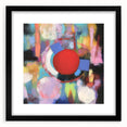 Colorful Bedroom Wall Art – Abstract Framed Canvas Print