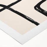 Acrylic Dining Room Artwork - Modern Abstract Line Art