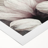 Blush Petal Serenity - Elegant Floral Living Room Wall Art