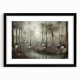 Tranquil Forest Office Wall Art – Modern Corporate Wall Decor