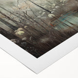 Tranquil Forest Office Wall Art – Modern Corporate Wall Decor