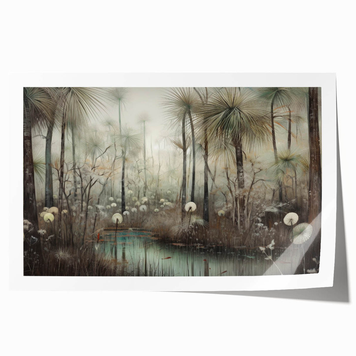 Tranquil Forest Office Wall Art – Modern Corporate Wall Decor