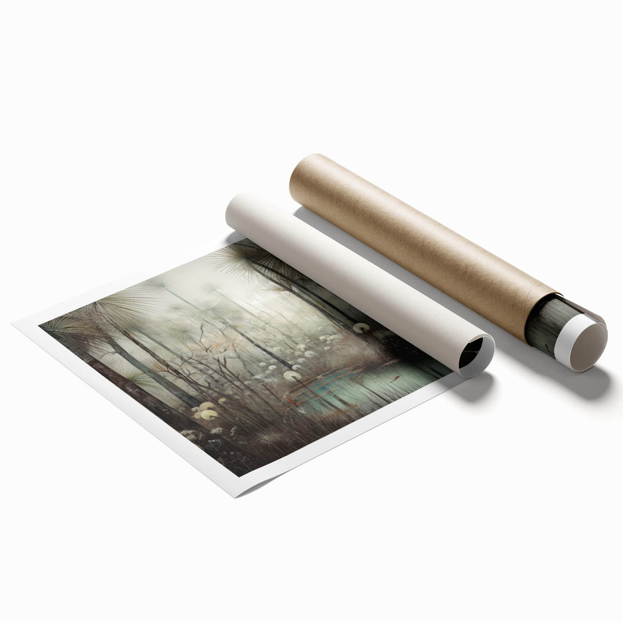 Tranquil Forest Office Wall Art – Modern Corporate Wall Decor