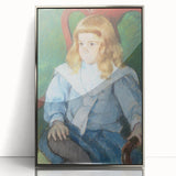Mary Cassatt's Boy with Golden Curls - Charming Impressionist Portrait Art
