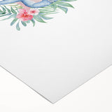 Personalized Kids Art – Meditative Elephant Nursery Wall Decor