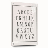 Rustic Alphabet Nursery Wall Art – Baby Room Decor & Kids Prints