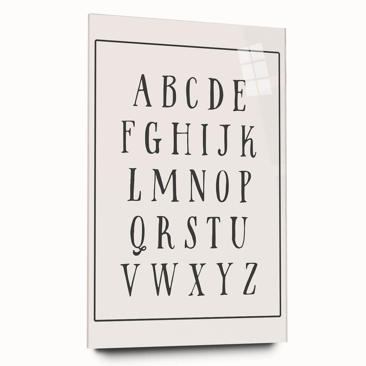Rustic Alphabet Nursery Wall Art – Baby Room Decor & Kids Prints