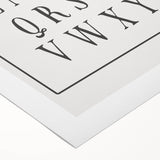 Rustic Alphabet Nursery Wall Art – Baby Room Decor & Kids Prints