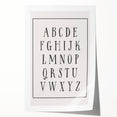 Rustic Alphabet Nursery Wall Art – Baby Room Decor & Kids Prints