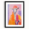 Children's Wall Art Prints – Playful Lamb Nursery Decor
