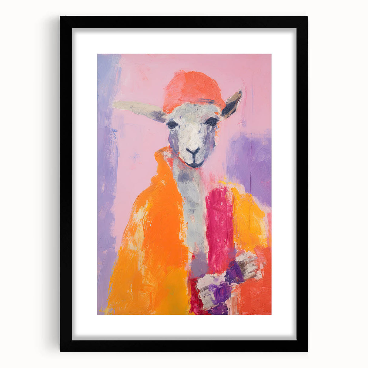 Children's Wall Art Prints – Playful Lamb Nursery Decor