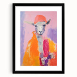 Children's Wall Art Prints – Playful Lamb Nursery Decor