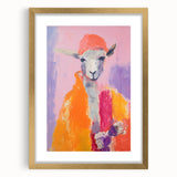 Children's Wall Art Prints – Playful Lamb Nursery Decor