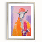 Children's Wall Art Prints – Playful Lamb Nursery Decor