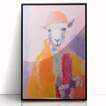Children's Wall Art Prints – Playful Lamb Nursery Decor