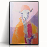 Children's Wall Art Prints – Playful Lamb Nursery Decor