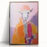 Children's Wall Art Prints – Playful Lamb Nursery Decor