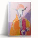 Children's Wall Art Prints – Playful Lamb Nursery Decor