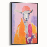 Children's Wall Art Prints – Playful Lamb Nursery Decor