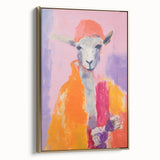 Children's Wall Art Prints – Playful Lamb Nursery Decor