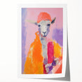 Children's Wall Art Prints – Playful Lamb Nursery Decor