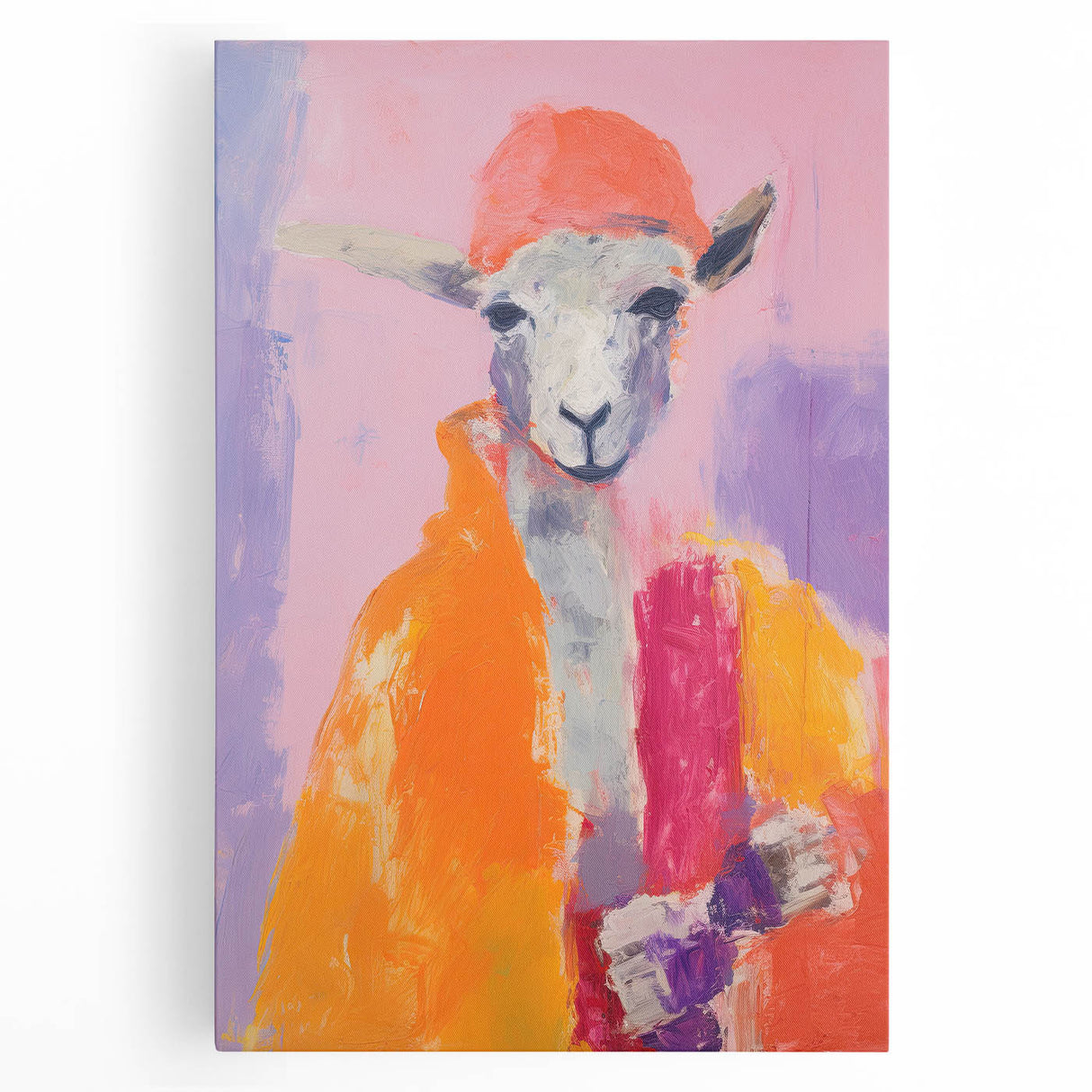 Children's Wall Art Prints – Playful Lamb Nursery Decor