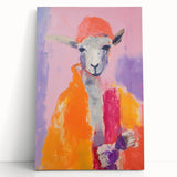 Children's Wall Art Prints – Playful Lamb Nursery Decor