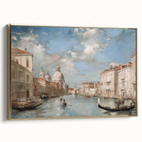 Framed canvas artwork showcasing a golden landscape design, highlighting intricate details and textures, ideal for enhancing home decor with a touch of elegance.