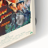 Retro Indiana Jones Temple of Doom Poster Art - Vintage Adventure Prints