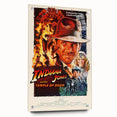 Retro Indiana Jones Temple of Doom Poster Art - Vintage Adventure Prints