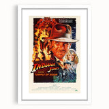 Retro Indiana Jones Temple of Doom Poster Art - Vintage Adventure Prints