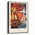 Retro Indiana Jones Temple of Doom Poster Art - Vintage Adventure Prints