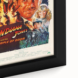 Retro Indiana Jones Temple of Doom Poster Art - Vintage Adventure Prints