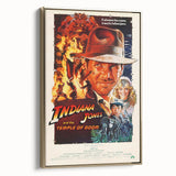 Retro Indiana Jones Temple of Doom Poster Art - Vintage Adventure Prints