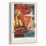 Retro Indiana Jones Temple of Doom Poster Art - Vintage Adventure Prints