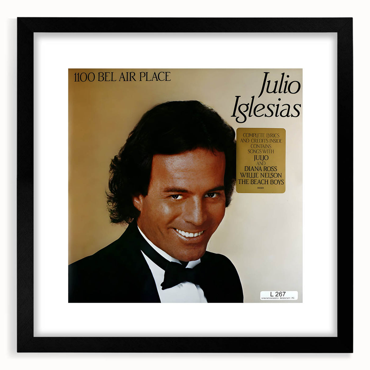 Retro Julio Iglesias Poster - Vintage Prints for Nostalgic Wall Art