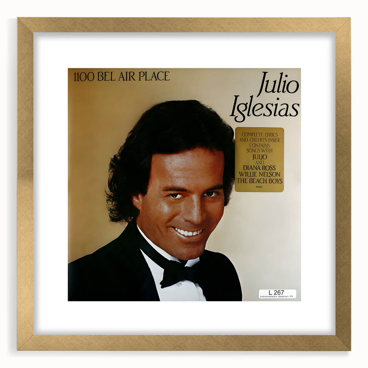 Retro Julio Iglesias Poster - Vintage Prints for Nostalgic Wall Art