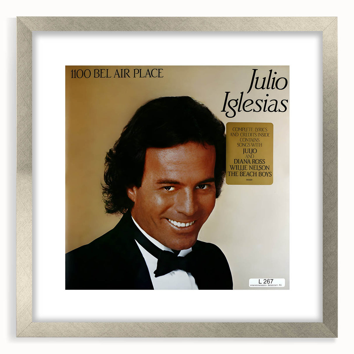 Retro Julio Iglesias Poster - Vintage Prints for Nostalgic Wall Art