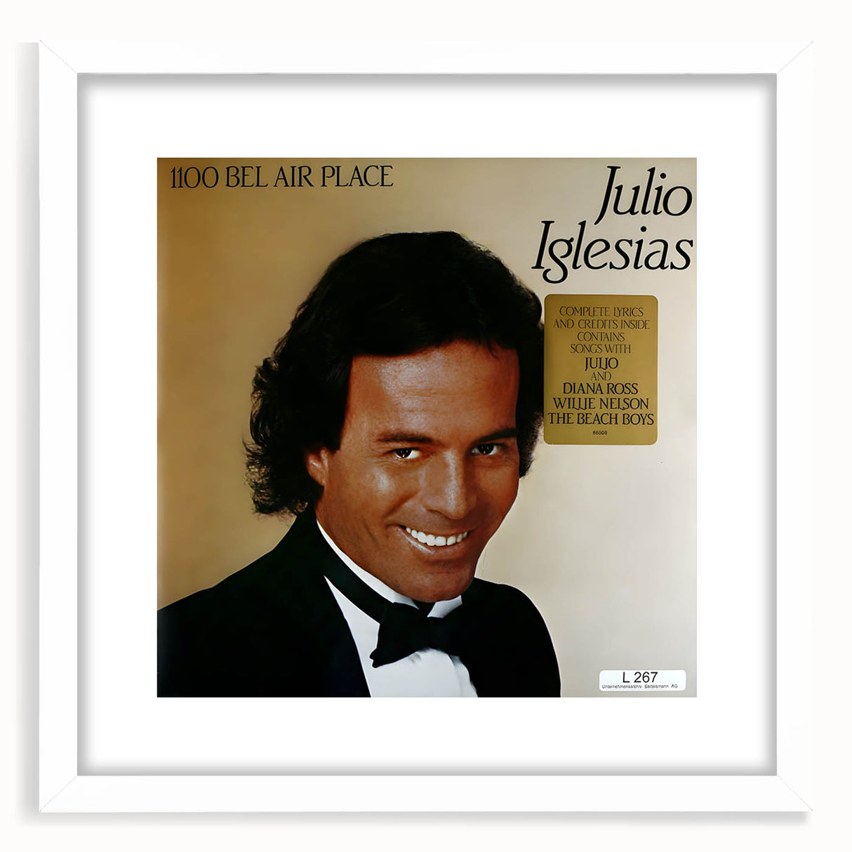 Retro Julio Iglesias Poster - Vintage Prints for Nostalgic Wall Art