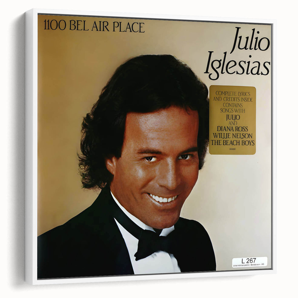 Retro Julio Iglesias Poster - Vintage Prints for Nostalgic Wall Art