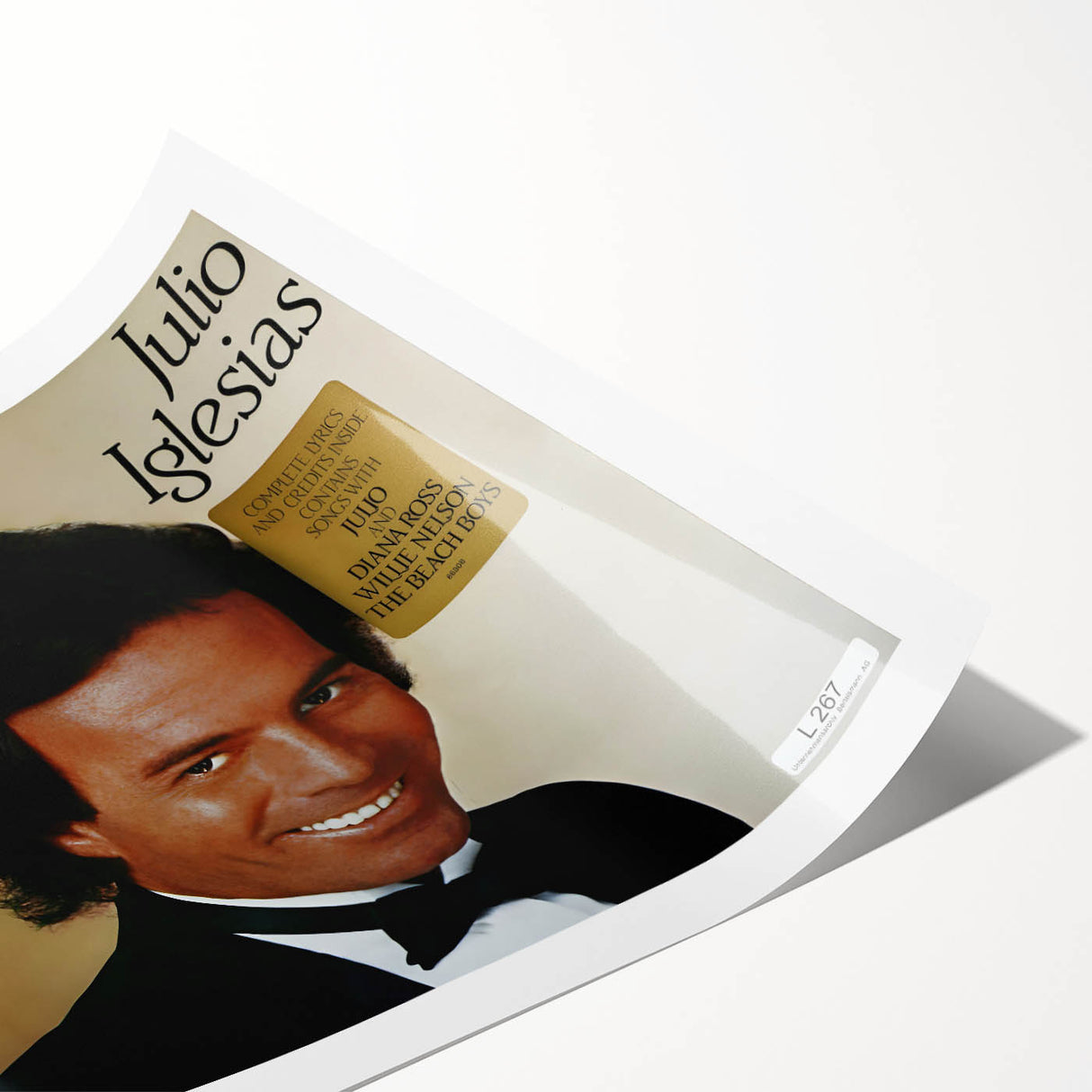 Retro Julio Iglesias Poster - Vintage Prints for Nostalgic Wall Art