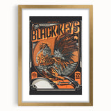 The Black Keys Concert Poster Art – Retro Rock Wall Decor