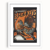 The Black Keys Concert Poster Art – Retro Rock Wall Decor