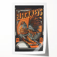 The Black Keys Concert Poster Art – Retro Rock Wall Decor