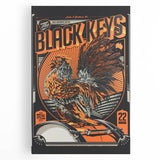The Black Keys Concert Poster Art – Retro Rock Wall Decor